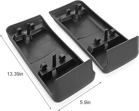قطعتان من وسادات واقيات الصدمات الأمامية متوافقة مع Ford F150 2009-2014 لكل من واقيات الشريط الأيمن والأيسر # 9L3Z-17E810-B 9L3Z-17E810-BCP (LH & RH) in Kuwait