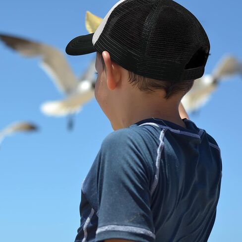 Share The Love Adjustable Boy and Girls Mesh Baseball Caps Kids Truckers Hats in Kuwait