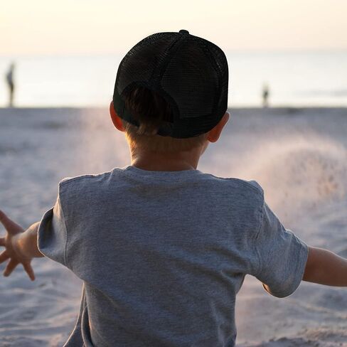 Share The Love Adjustable Boy and Girls Mesh Baseball Caps Kids Truckers Hats in Kuwait