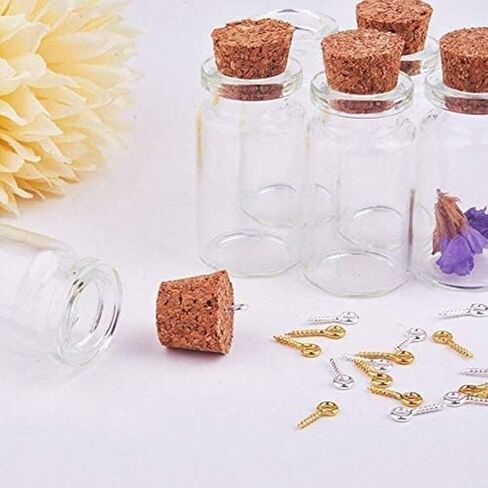 300PCS Small Screw Eye Pins,10 x 5mm Eye pins Hooks,Mini Screw Eye Pin Peg for Arts & Crafts Projects,Self Tapping Screws Hooks Ring for Cork Top Bottles & Charm Bead (Black) in Saudi Arabia