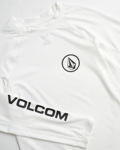 Volcom Boys' Rash Guard Shirts - 2 Pack UPF 50+ Quick Dry Long Sleeve Sun Protection Shirts - Kids Swimwear T-Shirt (8-16) in Saudi Arabia