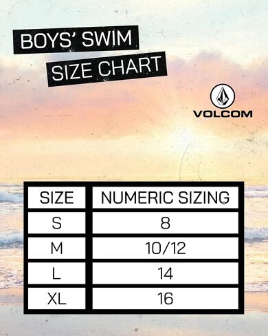 Volcom Boys' Rash Guard Shirts - 2 Pack UPF 50+ Quick Dry Long Sleeve Sun Protection Shirts - Kids Swimwear T-Shirt (8-16) in Saudi Arabia