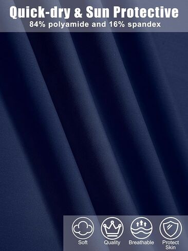 Poroka 3 قطع قميص واقي من الشمس للأولاد UPF50 + قميص طويل الأكمام للحماية من الشمس سريع الجفاف في الهواء الطلق قميص سباحة للأولاد in Kuwait