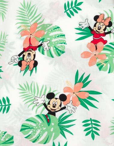 Disney Mickey Mouse Minnie Mouse Hawaiian Matching Family Hawaiian Button Down Shirt Adult in Saudi Arabia