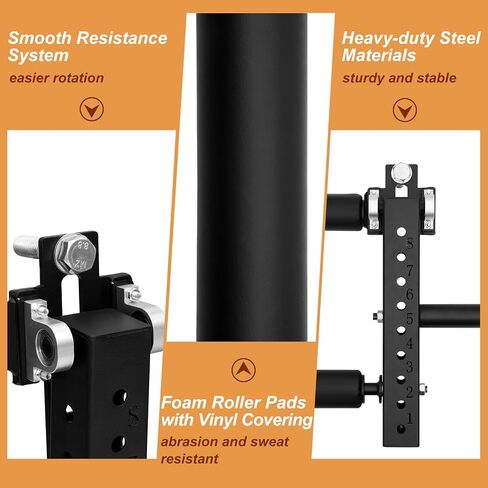 Power Rack Mounted Leg Extension and Curl Machine Fit for 26mm Aperture, Adjustable Leg Extension Attachment for Home Gym, Leg Extensions Fitness Equipment for Effective Leg Muscle Training in Saudi Arabia