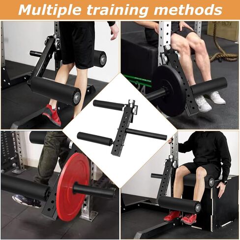 Power Rack Mounted Leg Extension and Curl Machine Fit for 26mm Aperture, Adjustable Leg Extension Attachment for Home Gym, Leg Extensions Fitness Equipment for Effective Leg Muscle Training in Saudi Arabia