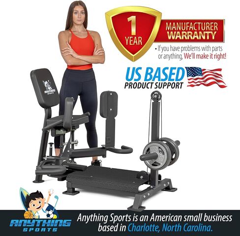 Hip Abductor- Inner and Outer Thigh Machine in Kuwait