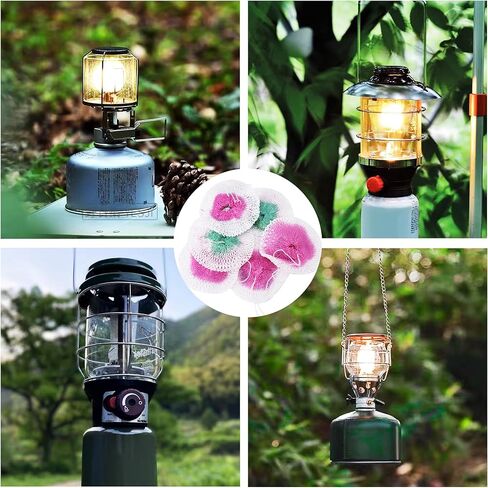 20 قطعة فوانيس البروبان عباءات 2.6 * 2.8 بوصة صغيرة، عباءات فانوس الغاز عباءات مصباح الغاز أغطية الفانوس عباءات ضوء البروبان للفانوس في الهواء الطلق والتخييم والمشي لمسافات طويلة in Kuwait