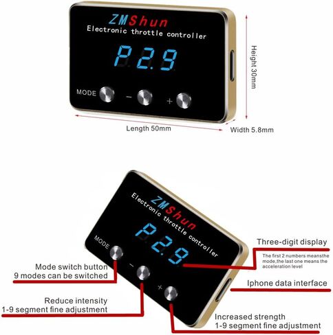 Upgrade Chip Smart Car Electronic Throttle Response Controller Strong Booster Racing Accelerator for Toyota 4Runner Camry Corolla Toyota Hilux RAV4 Venza for Lexus GS RX LS for Scion IM XD XB TC in Saudi Arabia