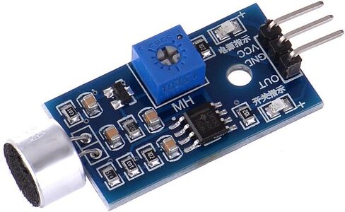 5PCS RED Microphone Sensor AVR PIC High Sensitivity Sound Detection Module LM393 Dual Differential Comparators Output for Arduino in Saudi Arabia