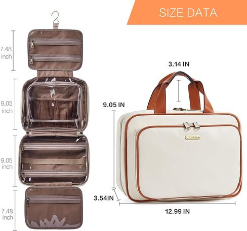Telena Travel Toiletry Bag for Women and Briefcase for Women in Saudi Arabia