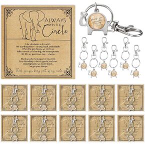 Friendsgiving Elephant Gifts for Women Friend Friendskains Bulk Bulk Thank You Cards for Bestie عيد الشكر عيد الميلاد in Kuwait