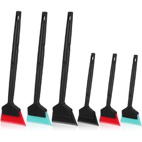 6pcs Tint Tint Tint ، Mini Squeegee Kit ، Square Quarter Window Tint Squeegee ، أدوات التفاف الفينيل للسيارة مرايا فيلم Windows Windows Cleaning in Kuwait