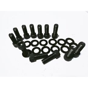 3/8 "× 1" مجموعة براغي مقبس Allen Hex لـ SBC Small Block Chevy 265 ، 283 ، 302 ، 305 ، 327 ، 350 تثبيت مشعب كمية إلى رؤوس الأسطوانات in Kuwait