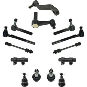 Front Ball Joint Tie Rod Sway Idler for Dodge for Ram 1500 1994-1999 Bushing Suspension Kit 16pc RWD in Kuwait