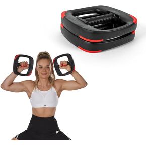 أوزان حرة مريحة من Les Mills™ مزدوجة الأغراض بوزن 2.2 رطل لمعدات التمارين المنزلية، وألواح أوزان التمارين، وأوزان اليد لتمارين الجسم بالكامل in Kuwait