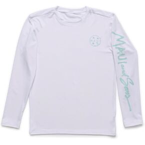 Maui Motion Long Suge Sun Shirts for Men | 50+ حماية UPF النسيج الرطوبة الفتل المصممة للراحة اليومية in Kuwait