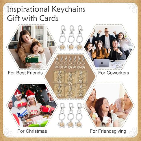 Friendsgiving Elephant Gifts for Women Friend Keychains Bulk Thank You Cards for Bestie Thanksgiving Christmas in Saudi Arabia