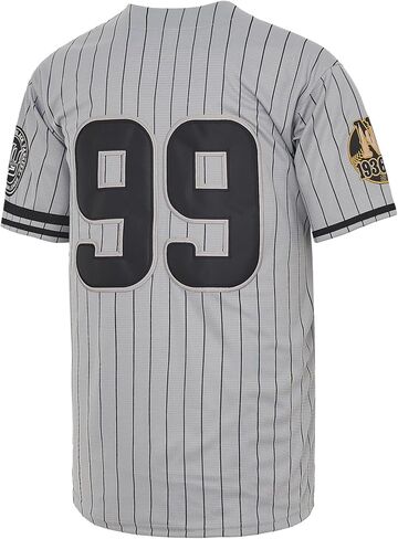 NY Jersey Men New York 99 Baseball Proteys قمصان Hip Hop Button لأسفل للحفل in Saudi Arabia