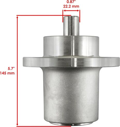 Caltric Spindle Assembly Compatible with Bad Boy ZT Avenger 54" 60" Deck 2020-2022 in Saudi Arabia