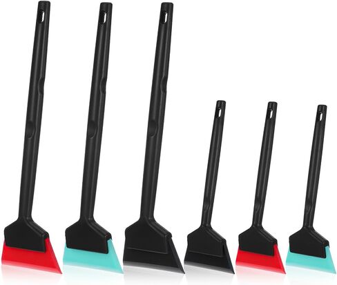 6Pcs Window Tint Tools, Mini Squeegee Kit, Small Quarter Window Tint Squeegee, Vinyl Wrap Tools for Car Wrapping Windows Film Mirrors Cleaning in Saudi Arabia