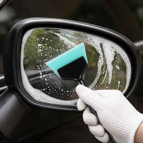 6Pcs Window Tint Tools, Mini Squeegee Kit, Small Quarter Window Tint Squeegee, Vinyl Wrap Tools for Car Wrapping Windows Film Mirrors Cleaning in Saudi Arabia