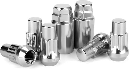 أقفال عجلة الكروم spline-drive-M12x1.5 (32 مم) مجموعة مضادة للسرقة مع 5 أقفال / 2 مفاتيح in Kuwait