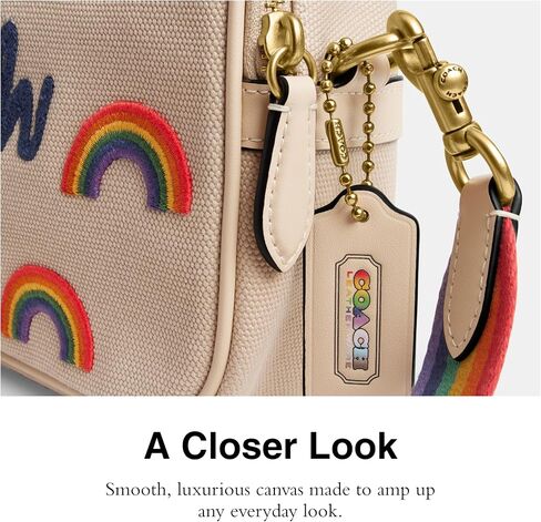 Theo Camera Bag in Rainbow Print in Saudi Arabia