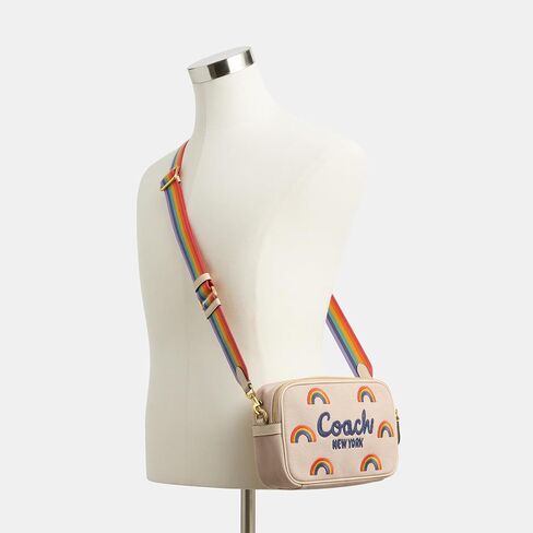 Theo Camera Bag in Rainbow Print in Saudi Arabia