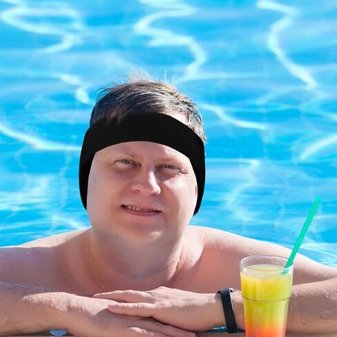 2pcs Swim Headband for Women Men Boy Girl Boy Girl Ear Protection Band for Swimming Yoga Hair Guard in Saudi Arabia