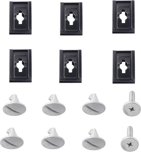 90674-ty2-A01 90105-TBA-A00 14 PCS محرك Splash Shield مجموعة أجهزة المحرك براغي الدبوس السفلى محركات Splash Shield Bolt Screwer Clip متوافق مع Honda Accord Civic مع Acura مع Acura in Saudi Arabia