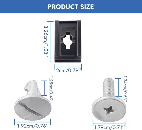 90674-ty2-A01 90105-TBA-A00 14 PCS محرك Splash Shield مجموعة أجهزة المحرك براغي الدبوس السفلى محركات Splash Shield Bolt Screwer Clip متوافق مع Honda Accord Civic مع Acura مع Acura in Saudi Arabia
