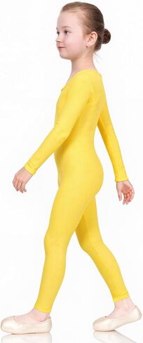 Wildarms Girls Und Sleeve Dance Unitard - يوتار الكامل للجسم للباليه والجمباز والأداء in Kuwait