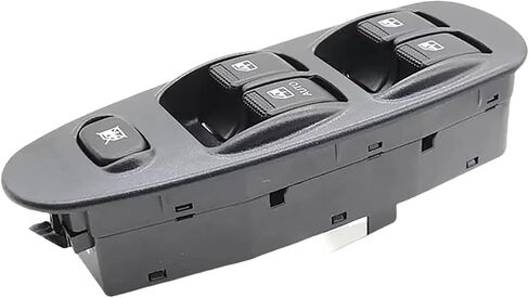 Car Front Left Window Main Switch 0K2N266350 Push Pull Switch Compatible for KIA Spectra 2000-2004 Car Window Accessories in Saudi Arabia