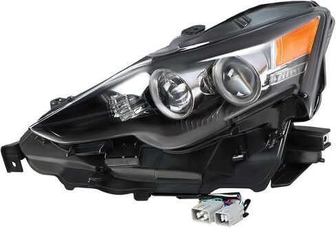 Left Headlights Compatible with 2014-2016 IS250 IS200T IS300 IS350 Replace 8118553750 8118553751 in Saudi Arabia