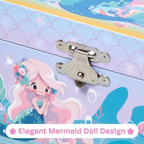 Jewelkeeper Jewelry Box for Girls - Toddler Jewlery Box - Girls Jewelry Box 6-8 - Blonde Princess Musical Jewelry Boxes, The Beautiful Dreamer Tune and Spinning Doll in Saudi Arabia