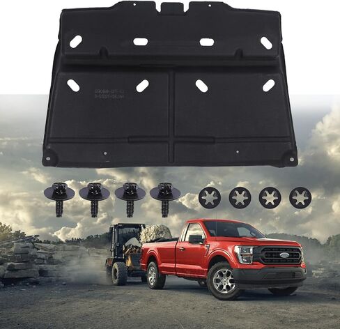 محرك Splash Shield Guard ML3Z-7222-D متوافق مع Ford F150 F-150 2015 2015 2017 2018 2019 2020 2021 2022 2023 2024 Splash Guard in Kuwait