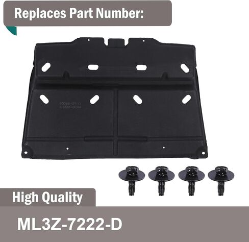 محرك Splash Shield Guard ML3Z-7222-D متوافق مع Ford F150 F-150 2015 2015 2017 2018 2019 2020 2021 2022 2023 2024 Splash Guard in Kuwait