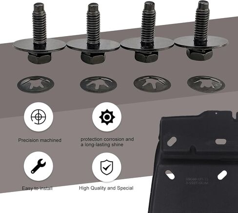 محرك Splash Shield Guard ML3Z-7222-D متوافق مع Ford F150 F-150 2015 2015 2017 2018 2019 2020 2021 2022 2023 2024 Splash Guard in Kuwait