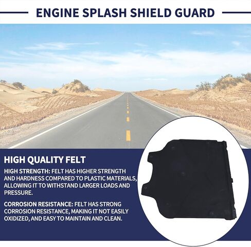 محرك Splash Shield Guard 8W0-863-822-A 8W0-863-822-B متوافق مع Audi A4 A5 S5 S5 RS5 B9 2018-2023 غطاء دعم المبرد الخلفي الخلفي الخلفي LID in Kuwait