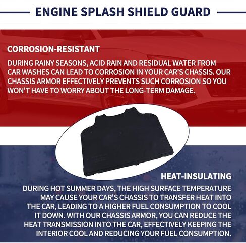 محرك Splash Shield Guard 8W0-863-822-A 8W0-863-822-B متوافق مع Audi A4 A5 S5 S5 RS5 B9 2018-2023 غطاء دعم المبرد الخلفي الخلفي الخلفي LID in Kuwait