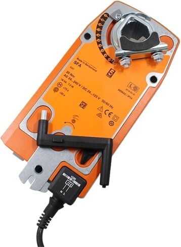 1Pcs HAVC Ventilation Systems SFA 20NM AC24V AC240V Open-close Spring Actuator Emergency Function Adjustable Air Damper in Saudi Arabia