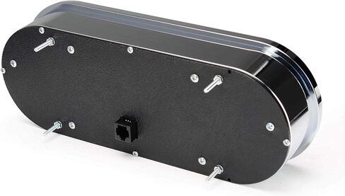Dakota Digital Universal Recessed Oval VHX Analog Gauges Black / White VHX-1018-K-W in Saudi Arabia