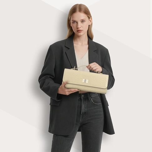 ERKOON Evening Bag Clutch Purses Women Handbag for Formal Wedding Party Cocktail Prom Crossbody Envelope Bag in Kuwait
