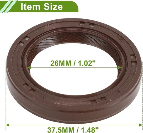 No.21421-2B030/21421-2B020 Crankshaft Oil Seal for Hyundai Accent Elantra for Kia Optima Rio Front Main Seal 1 Pcs in Saudi Arabia
