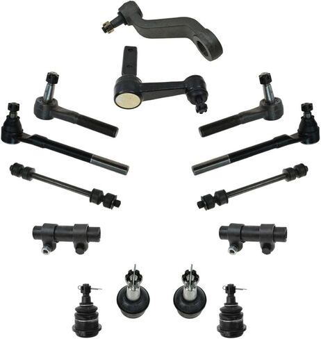 Front Ball Joint Tie Rod Sway Idler for Dodge for Ram 1500 1994-1999 Bushing Suspension Kit 16pc RWD in Kuwait