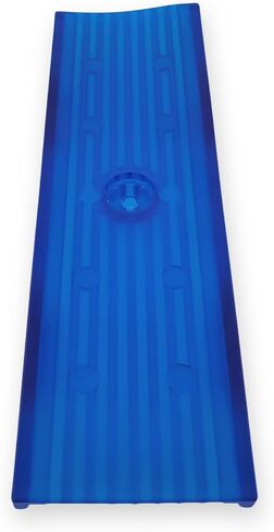 Sturdy Built Blue PVC Skid Pad for 3 Inch V Bend Style Boat Trailer Crossmembers, 26984 in Saudi Arabia