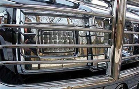 LED Front Side Corner Signal Lights Lamps Chrome Compatible with 2003-2009 Hummer H2 / H2 SUT in Saudi Arabia