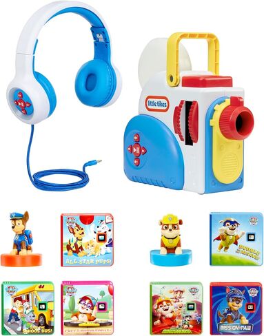 Little Tikes Story Dream Machine Edition مع سماعات الرأس ، 6 قصص Paw Patrol وشخصيات شخصية - مشغل كتاب صوتي للأطفال ، لعبة Toddler Toy Gift Age 3+ (Amazon Exclusive) in Saudi Arabia