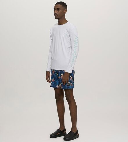 Maui Motion Long Suge Sun Shirts for Men | 50+ حماية UPF النسيج الرطوبة الفتل المصممة للراحة اليومية in Kuwait